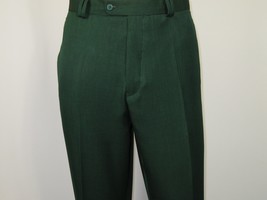 Men 2pc Walking Leisure Suit Short Sleeves By DREAMS 256-24 Hunter Green image 8