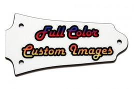Custom Personalized Truss Rod Cover W/ Picture/Logo For Older Epiphone Les Paul - £24.41 GBP