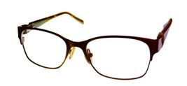 Jones New York Mens Metal Rectangle Eyewear Frame,  J141. Brown. 49mm - £28.27 GBP