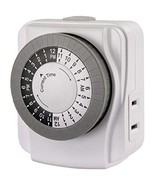Prime Wire &amp; Cable TNI2412 1-Outlet Push Pin Timer - $26.93 CAD