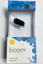 NEW Motorola Boom HX600 Wireless Headset HD Audio Bluetooth Flip Mic Hea... - $160.78