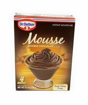 Dr. Oetker - Mousse- Double Chocolate- 120g - £3.15 GBP