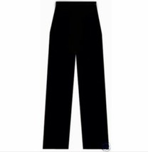 Capezio 5150 Adult Small (4-6) Black Velvet Jazz Pants - £15.17 GBP
