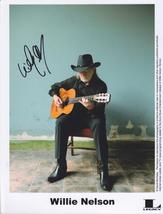 	Autographed WILLIE NELSON Signed PHOTO with COA  Country - $174.99
