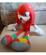 RARE Kellytoy SEGA Sonic the Hedgehog Knuckles 18&quot; Plush Stuffed Animal ... - £23.64 GBP