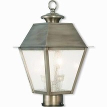 Livex 2166-29 Two Light Outdoor Post - Top Lantern - £324.89 GBP