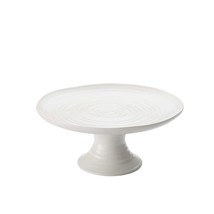 Portmeirion Sophie Conran White Mini Cake Stand | 6.5 Inch Cupcake Stand for Des - £39.32 GBP