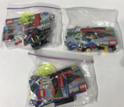 Lot of (3) 1998 Lego 6567 Speed Splash Extreme Team Set w/Manual Catamaran Boat - $24.74