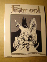 FIGHT ON! ISSUE 4 **NM/MT 9.8** DUNGEONS DRAGONS OLD SCHOOL RPG GAME MAG... - $17.10