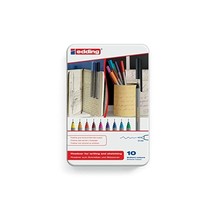 Edding 55 Fineliner Pack of 10 - Assorted  - £31.94 GBP