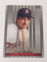 Paul Molitor Minnesota Twins 1997 Donruss Studio Card #11 - £0.76 GBP