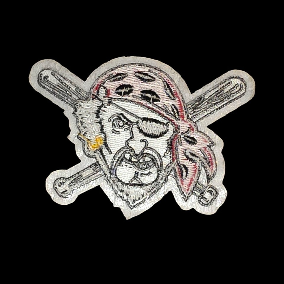 Pittsburgh Pirates Pirate Iron /Sew On Embroidered Patch~NEW Item image 2