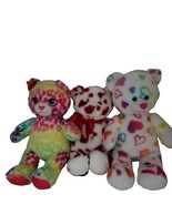 Lot of 3 Build -A - Bear Workshop Multicolor The Bearington Collection B... - £11.97 GBP