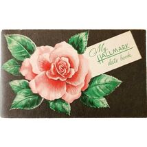 1950 My Hallmark Date Book Calendar Booklet Vintage Rose Theme Collectib... - $29.99