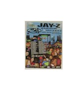 Jay-Z 311 Window Poster Jay Z Hoobastank NERD N E R D - $37.01 CAD