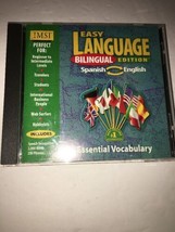 Easy Language:Bilingual Edition Span-English Cd Rom)TESTED-RARE-SHIPS In 24 Hrs - £19.77 GBP