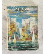 Vintage Delta Airlines Full Deck of Playing Cards Miami - £8.77 GBP
