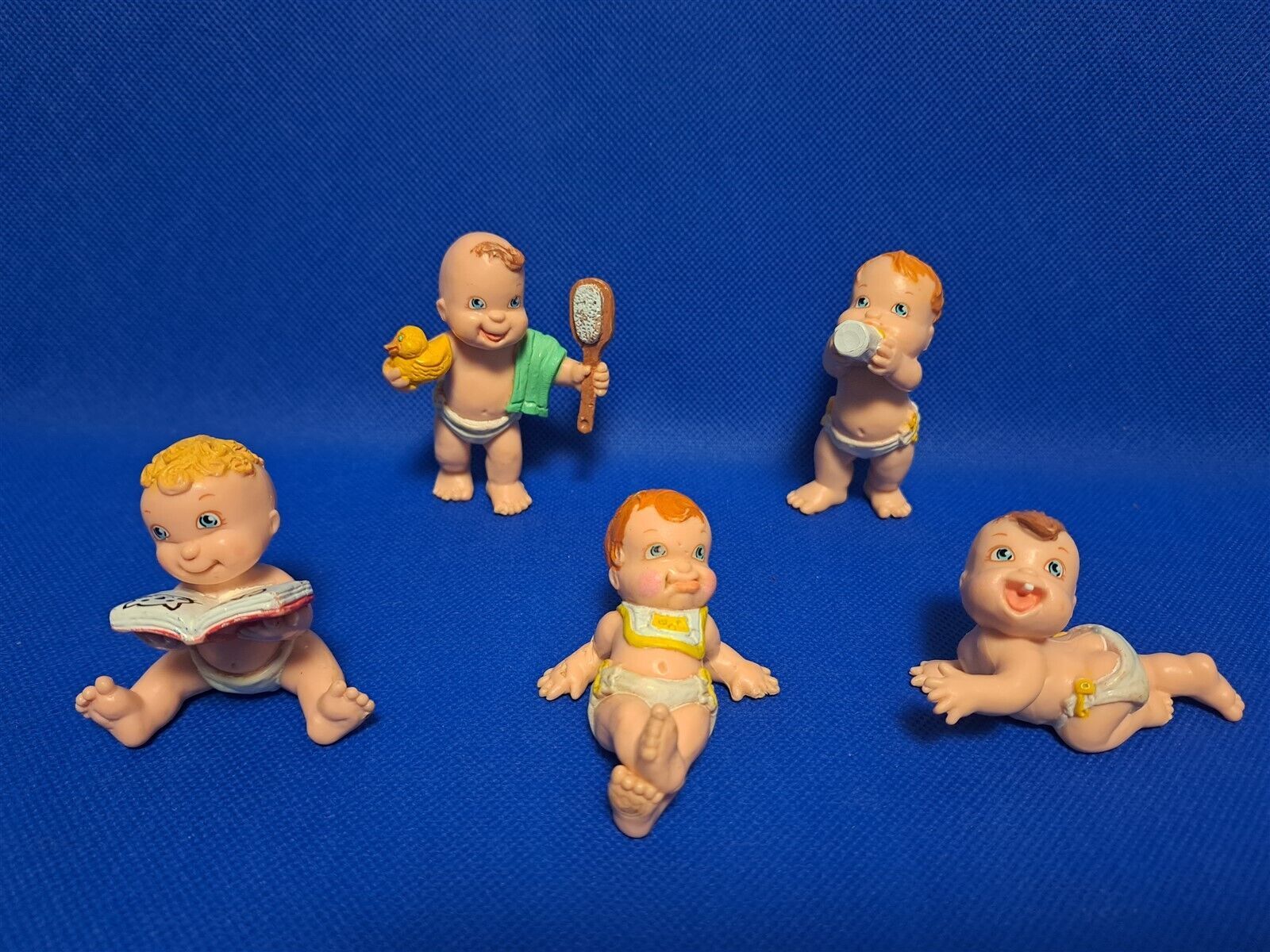 Magic Diaper Babies PVC Toy Figures [Lot of 5] Galoob 1991 - $15.00