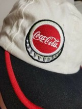 Rare Vintage Enjoy Coca Cola Bottle Cap Hat Embroidered Made USA Coke Sn... - $19.59