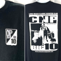 Long Beach Classic Scooter Club CNP 2016 Big 10 XXL T-Shirt 2XL Mens Not Plastic - £28.48 GBP