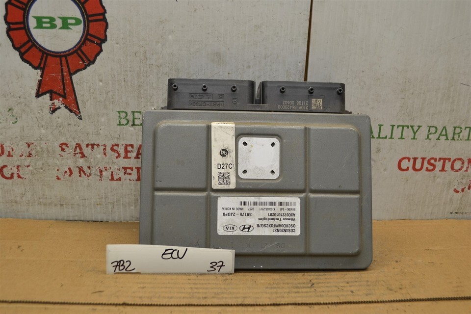 2022 Hyundai Kona 2.0L Engine Control Unit ECU 391752JDF0 Module 37-7B2 - $97.99
