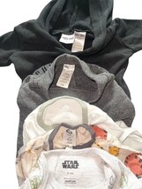 Baby Boy Clothing Lot 0–3M Gerber Guns N Roses Star Wars Cat & Jack 11pc E image 7