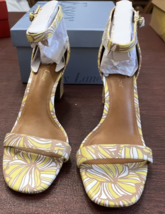 Saria Sandals by Essex Lane Citrus/Taupe  Women&#39;s Size 8.5 M NEW - $24.91