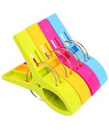 Loialpupy 4 Pack Plastic Beach Towel Clips Windproof Clips for Towels - $64.35 MXN Loialpupy 4 Pack Plastic Beach Towel Clips Windproof Clips for Towels - $64.35 MXN