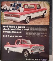 1970 Ford F Series Pickup  Print Ad - £11.20 GBP