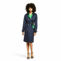 3.1 Phillip Lim for Target Women&#39;s Navy Trench Coat - Small S - £58.99 GBP