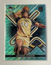2022-23 Topps OTE Finest Jahzare Jackson 18/25 Rookie Refractor Auto OTE League* - £7.45 GBP