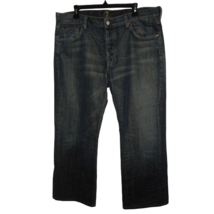 7 For All Mankind Men&#39;s 38 (39 x 29 1/2) Denim Jeans Relaxed Fit Button Fly - £27.40 GBP