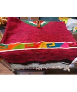 Vintage 1970s Hand Made Boho Wool Poncho Central South America - $1,416.09 MXN
