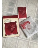 Hallmark &#39;Our First Christmas Together&#39; Acrylic Dated 2002 Ornament New ... - $18.27