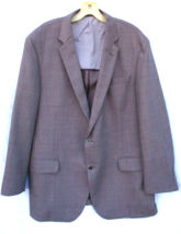 Coppley Pink Birdseye Mens 46 R Geddy 2112 Blazer Suit Jacket Double Ven... - £56.95 GBP
