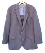 Coppley Pink Birdseye Mens 46 R Geddy 2112 Blazer Suit Jacket Double Ven... - £55.83 GBP