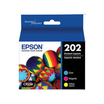 Epson T202520-S EPSON T202 DURABRITE ULTRA INK COMBO, CYAN, MAGENTA, YEL... - $1,250.82 MXN