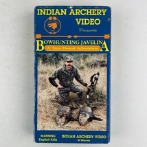 Bowhunting Javelina A True Desert Adventure VHS Video Tape - £23.18 GBP