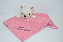Baby Starters Little Sweetheart Girl Pink Lovey Security Blanket Plush rattle - £11.37 GBP