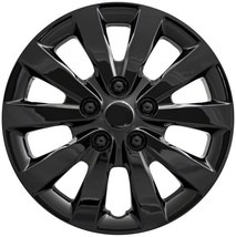 One Single Fits 2013-2019 Nissan Sentra S Style # 521-16BLK 16&quot; Black Hubcap New - £23.48 GBP