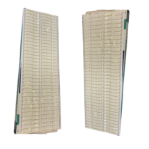 White Vinyl Shoe Rack 5 Pair Shelf Storage Organizer Decorative 5.25in 9... - $20.70