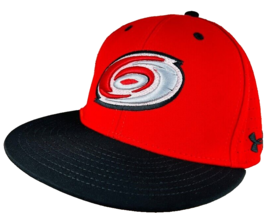 NHL Carolina Hurricanes Hockey Fitted Large Trucker Hat Perforated Under... - £31.96 GBP