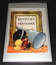 1953 Tennessee vs Kentucky Football Framed 10x14 Poster Official Repro - £39.80 GBP