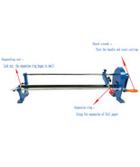 1 Pc 26.5&quot; Manual Hot Foil Paper Cutter Hot Stamping Hand Cutting Machine - $181.40 CAD