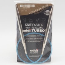 addi Knitting Needle Turbo Circular Skacel Exclusive Blue Cord 24 inch U... - £31.48 GBP