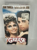Vtg VHS Grease Paramount Water Mark Sealed Film John Travolta Olivia New... - £8.80 GBP