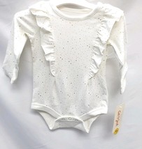 Baby Girls' 0/3 Months Ruffle Long Sleeve Bodysuit - Cat & Jack image 2