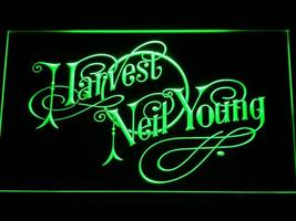 Neil Young Harvest Album Led Neon Sign Hang Signs Wall Home Decor, Glowing Craft - £20.43 GBP+