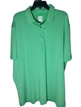 Mens Callaway Opti-Dri Golf Performance Polo Shirt Size XL Green White S... - $13.10