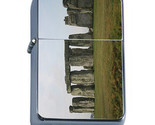 Famous Landmarks D7 Windproof Dual Flame Torch Lighter Stonehenge UK - $16.78
